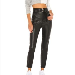 superdown Black High-Waisted Pants